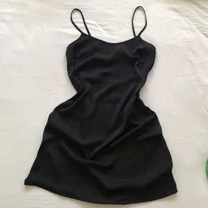 SOLD Black slip on dress